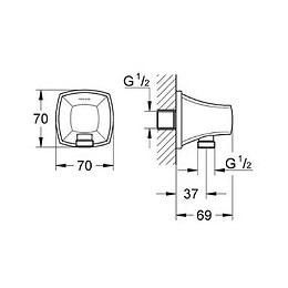 Coude À Encastrer Grandera