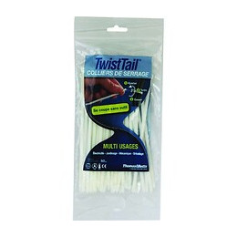 Lot De 50 Colliers De Câblage 4,7x181mm - Blanc