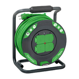 Enrouleur Chantier 25m 4 Prises 2p+t  (ip44) - Schneider