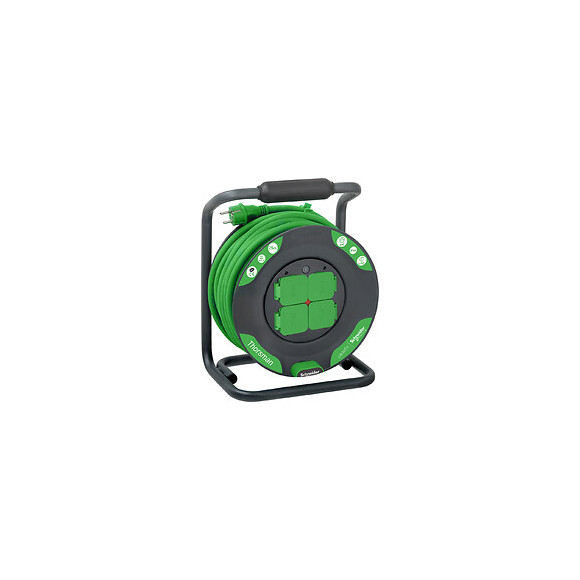 Enrouleur Chantier 25m 4 Prises 2p+t  (ip44) - Schneider