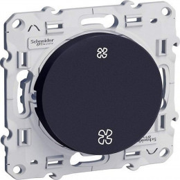 Interrupteur Vmc Sans Position Arrêt À Vis Anthracite Odace