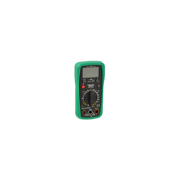Multimètre Numérique Cat Iii (300v) Écran Lcd Vert - Schneider