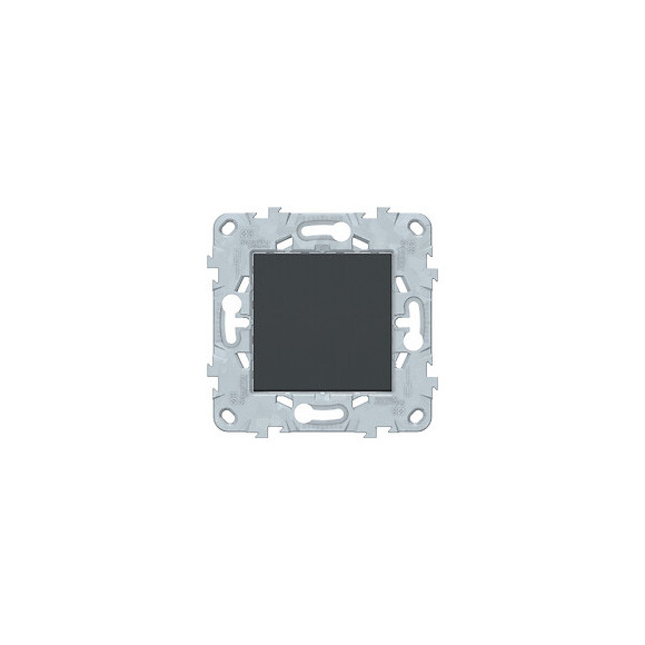 Bouton Poussoir 10a Connexion Rapide Anthracite Unica