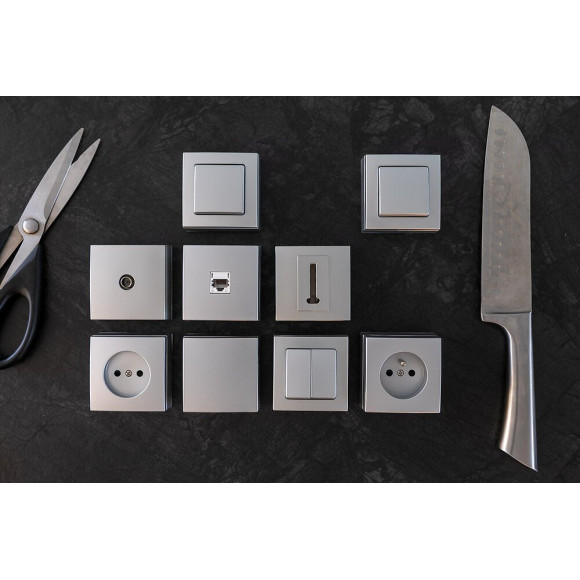 Prise Téléphone  Rj45 En Saillie Gris - Bel'vue