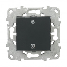 Interrupteur Va-et-vient Vmc 10a Connexion Rapide Anthracite Unica