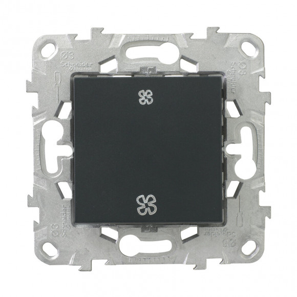 Interrupteur Va-et-vient Vmc 10a Connexion Rapide Anthracite Unica