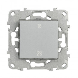 Interrupteur Va-et-vient Vmc 10a Connexion Rapide Aluminium Unica