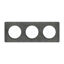 Plaque De Finition 3 Postes Ardoise Odace