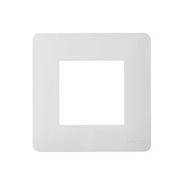 Plaque De Finition 1 Poste Blanc Unica