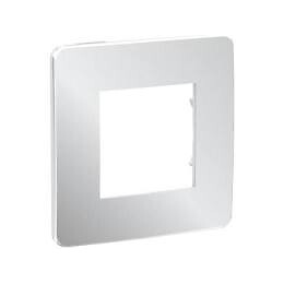 Plaque De Finition 1 Poste Aluminium Unica