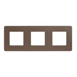Plaque De Finition 3 Postes Chocolat Unica