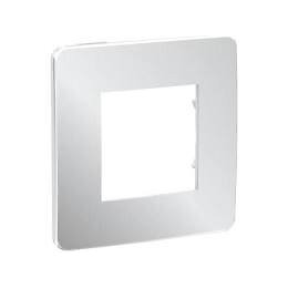 Plaque De Finition 1 Poste Aluminium Unica