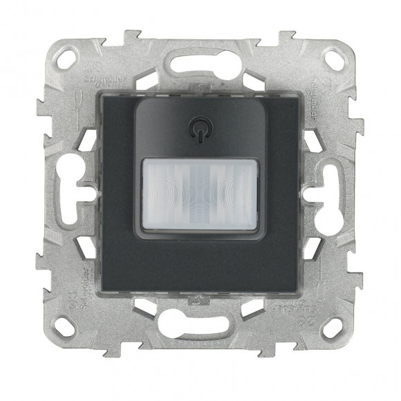 Détecteur De Présence Et De Mouvement 3 Fils À Vis Anthracite Unica