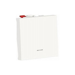 Interrupteur Va-et-vient Avec Voyant 10a Connexion Rapide Aluminium Unica