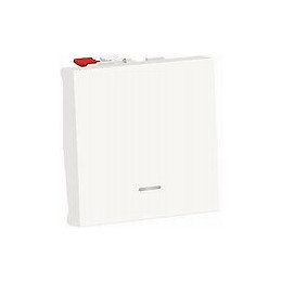 Interrupteur Va-et-vient Avec Voyant 10a Connexion Rapide Aluminium Unica