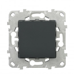 Mécanisme Obturateur À Vis 2 Modules Anthracite Unica