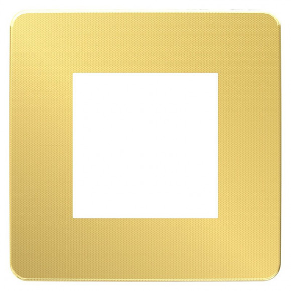 Plaque De Finition 1 Poste Doré Unica