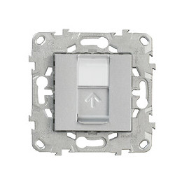 Prise Rj45 Cat 6 Stp Aluminium Unica