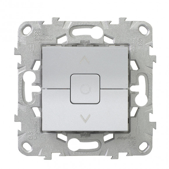 Interrupteur Volet-roulant 6a Connexion Rapide Aluminium Unica