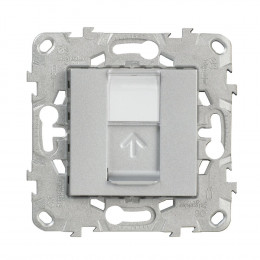 Prise Rj45 Cat 6 Stp Aluminium Unica
