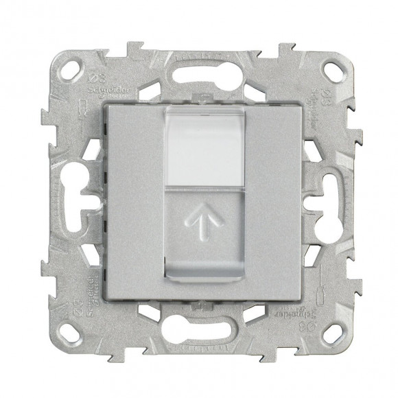 Prise Rj45 Cat 6 Stp Aluminium Unica