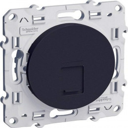 Prise Rj45 Grade 1 (tél) À Vis Anthracite Odace