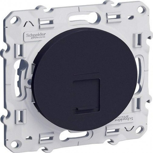 Prise Rj45 Grade 1 (tél) À Vis Anthracite Odace