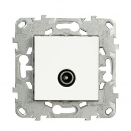 Prise Tv Simple Blanc Unica