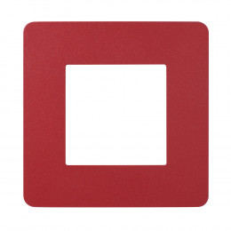Plaque De Finition 1 Poste Rouge Unica