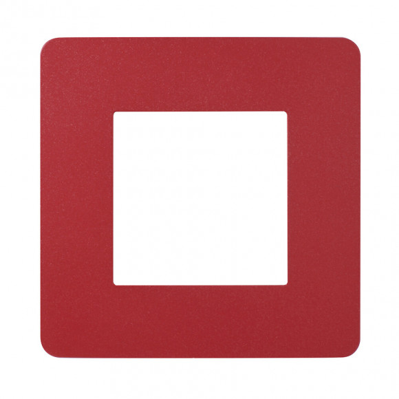 Plaque De Finition 1 Poste Rouge Unica