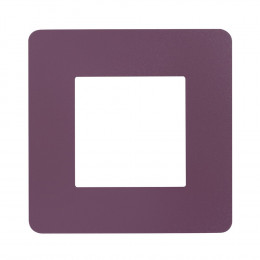 Plaque De Finition 1 Poste Prune Unica