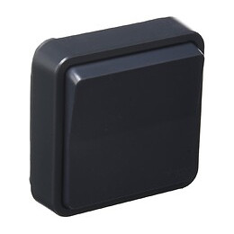 Interrupteur Va-et-vient Anthracite Encastré Étanche Mureva