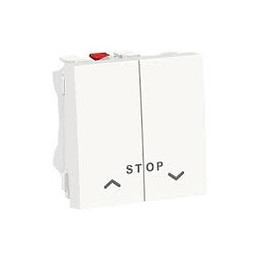 Interrupteur Volet-roulant 6a Connexion Rapide Blanc Unica