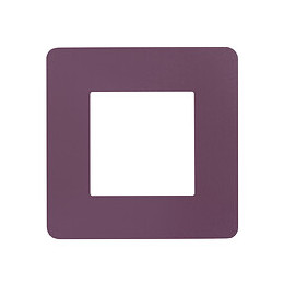 Plaque De Finition 1 Poste Prune Unica