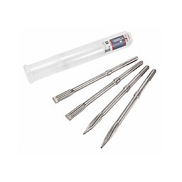 Lot De 4 Burins Auto Affûtant Bosch Pro Sds-max Rtech 2607017368