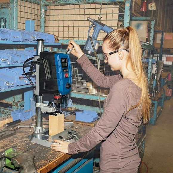 Perceuse À Colonne D'établi Scheppach Dp60 710w (laser Intégré)