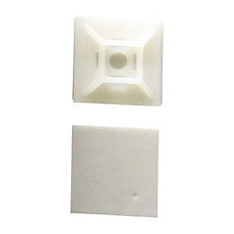 Lot De 100 Embases Adhésives Blanches (3.6b) - Cellpack