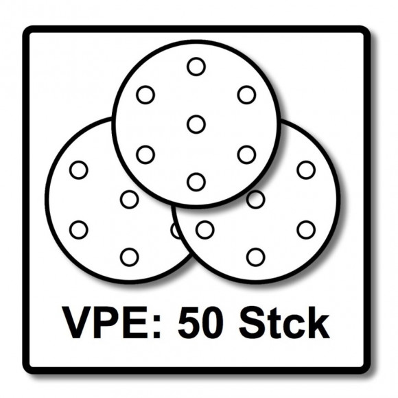 Disques Stickfix 48 Trous Diamètre 150 Mm Grain 100 Boîte De 50