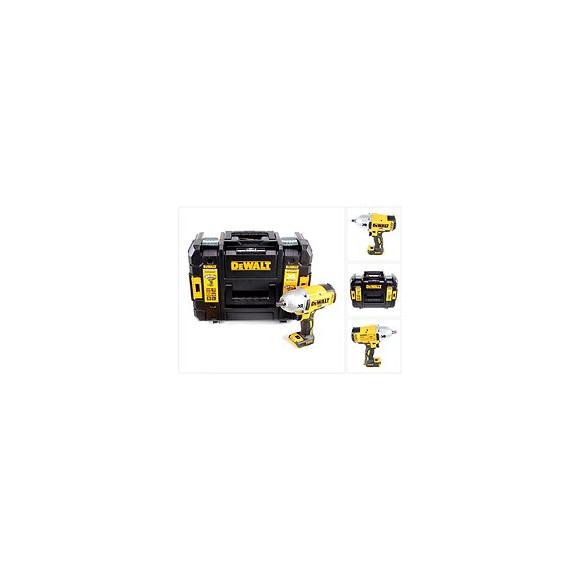 Dewalt Dcf 899 Nt 18 V Boulonneuse À Chocs Sans Fil Brushless 950 Nm 1/2" Avec Boîtier Tstak Solo - Sans Accessoires, Ni Batt