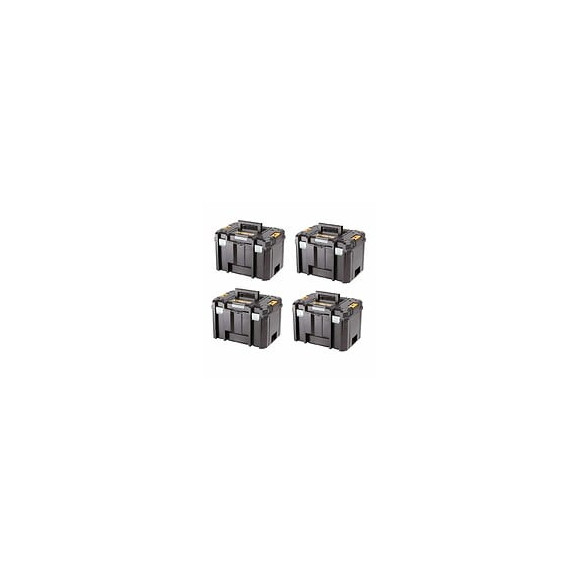 Pack De 4 Coffrets Dewalt Tstak Vi