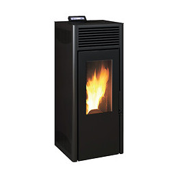 Poêle à granulés 8kW Nola étanche noir