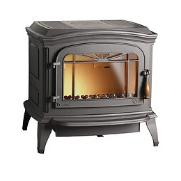 Poêle à bois Bradford gris