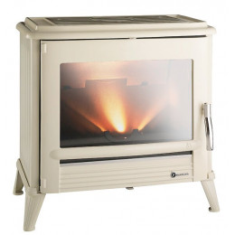 Poêle à bois Modena Ivoire