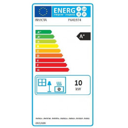 Poêle à granulés 10kW Lodi gris avec télécommande