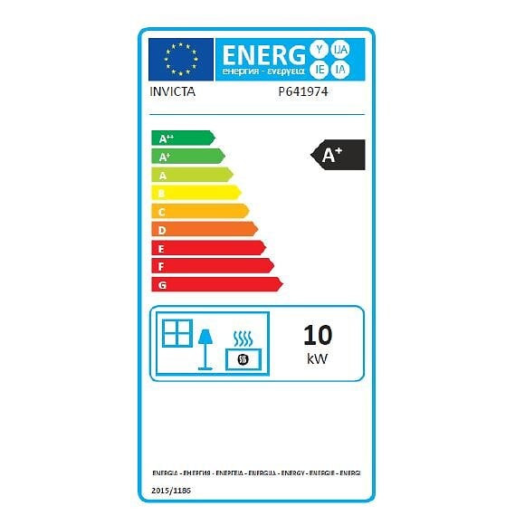 Poêle à granulés 10kW Lodi gris avec télécommande