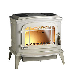 Poêle à bois Bradford Ivoire
