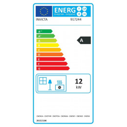 Poêle à bois Sedan noir