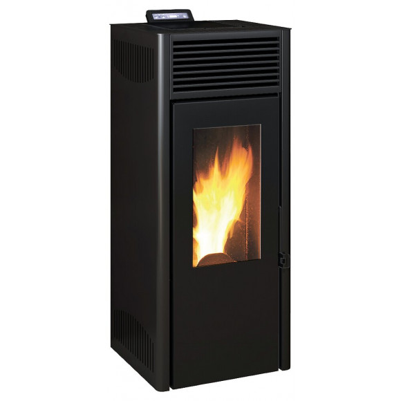 Poêle à granulés 8kW Nola étanche noir