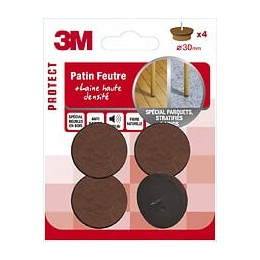 Lot De 4 Patins En Feutre 3m