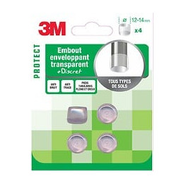 Lot De 4 Embouts En Plastique 3m